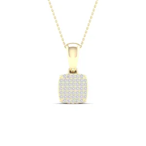 10K 0.12CT Diamond Pendant