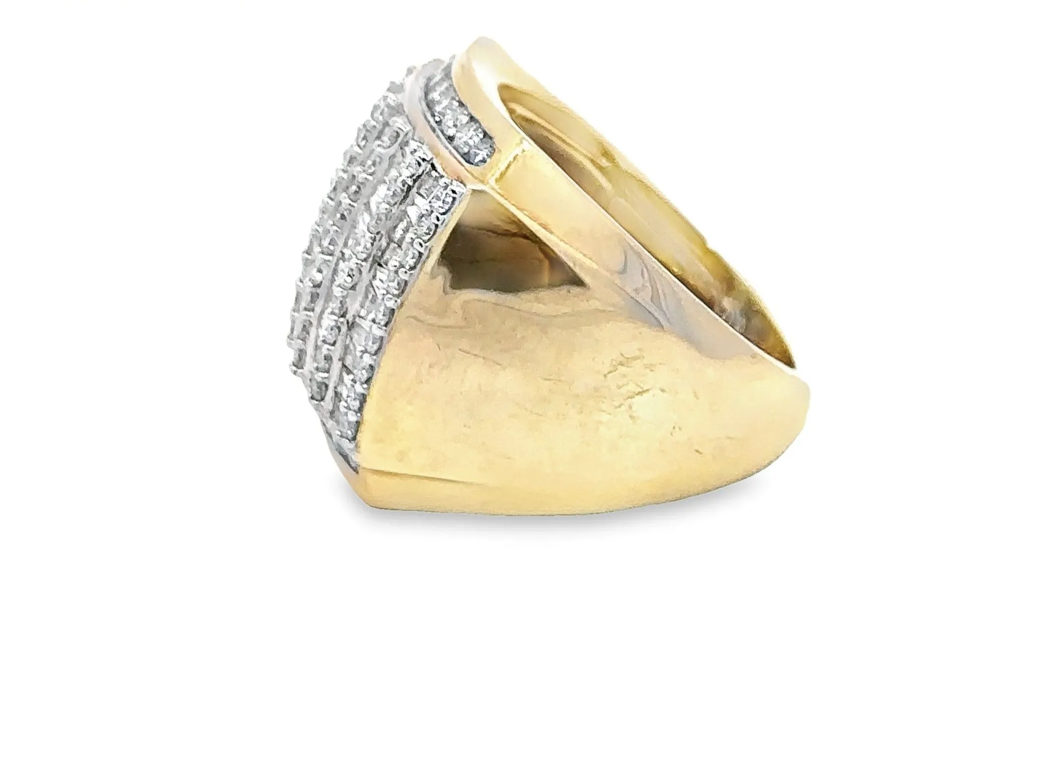 10K Gold 2.75 CTW Diamond Ring