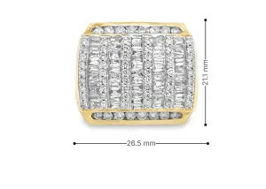 10K Gold 2.75 CTW Diamond Ring