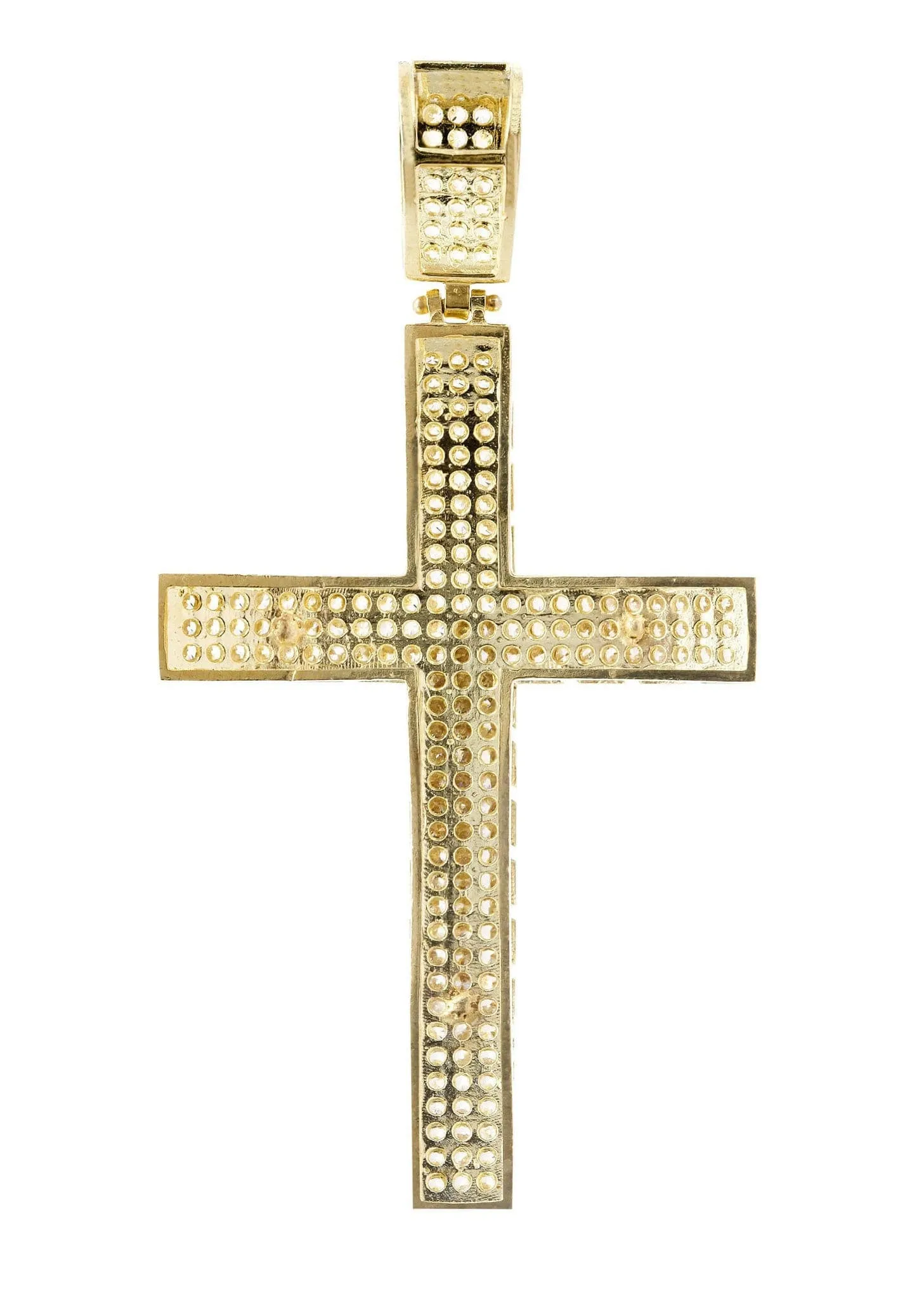 10K Gold Cross / Crucifix Pendant |  8 Grams