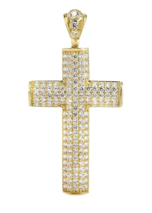 10K Gold Cross Pendant  |  17.4 Grams