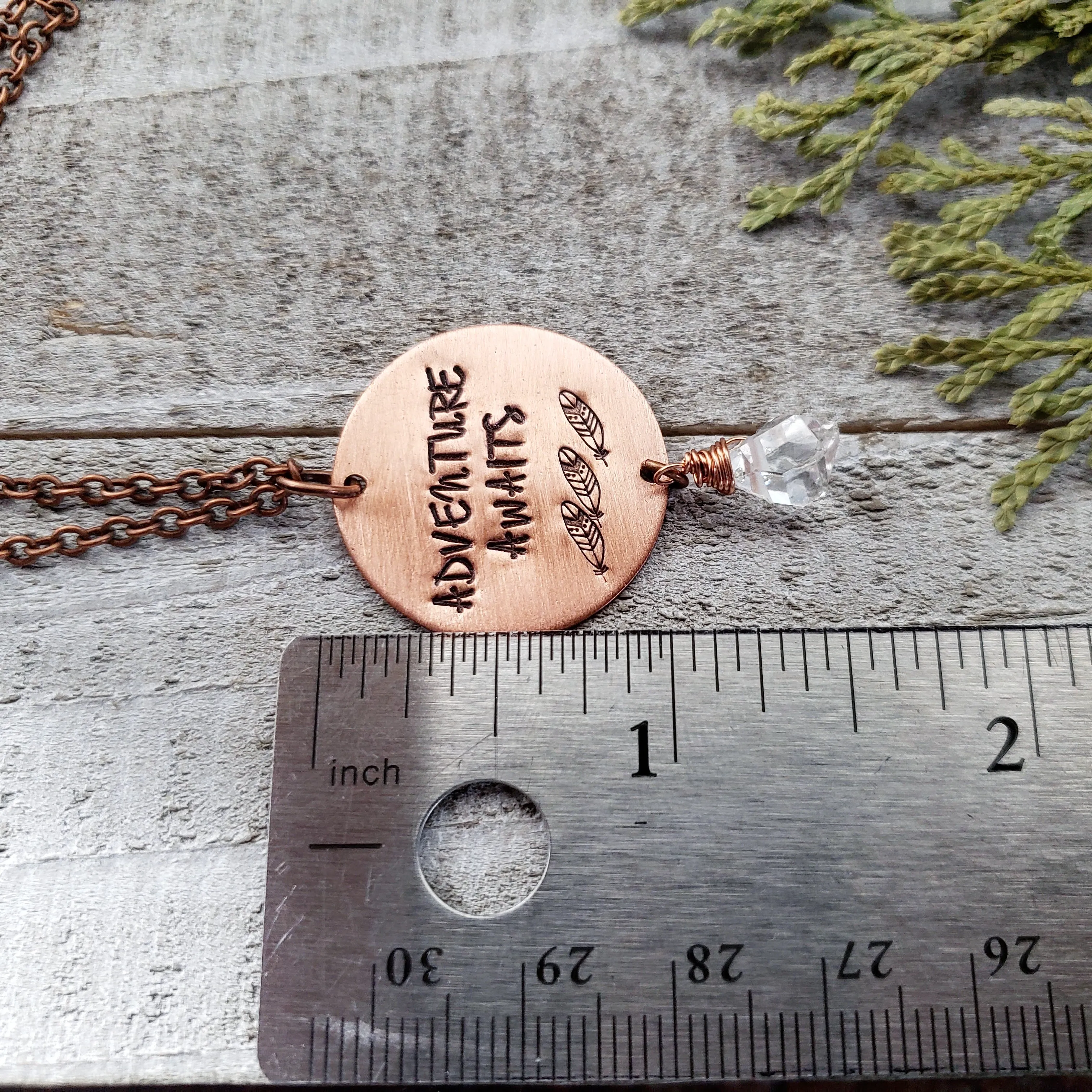 Adventure Awaits necklace