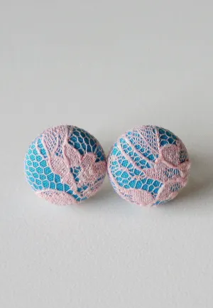 Amelia Lace Stud Earrings