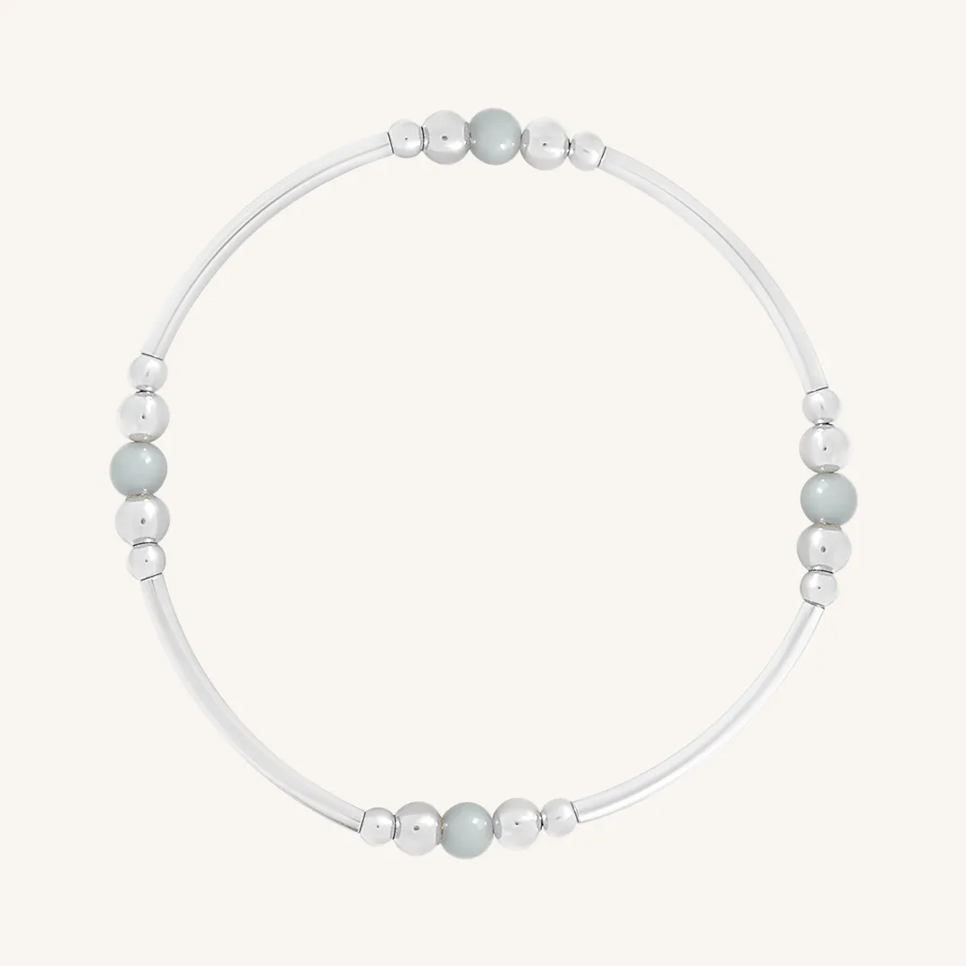 Angelite Ava Bracelet - Stone of Connection