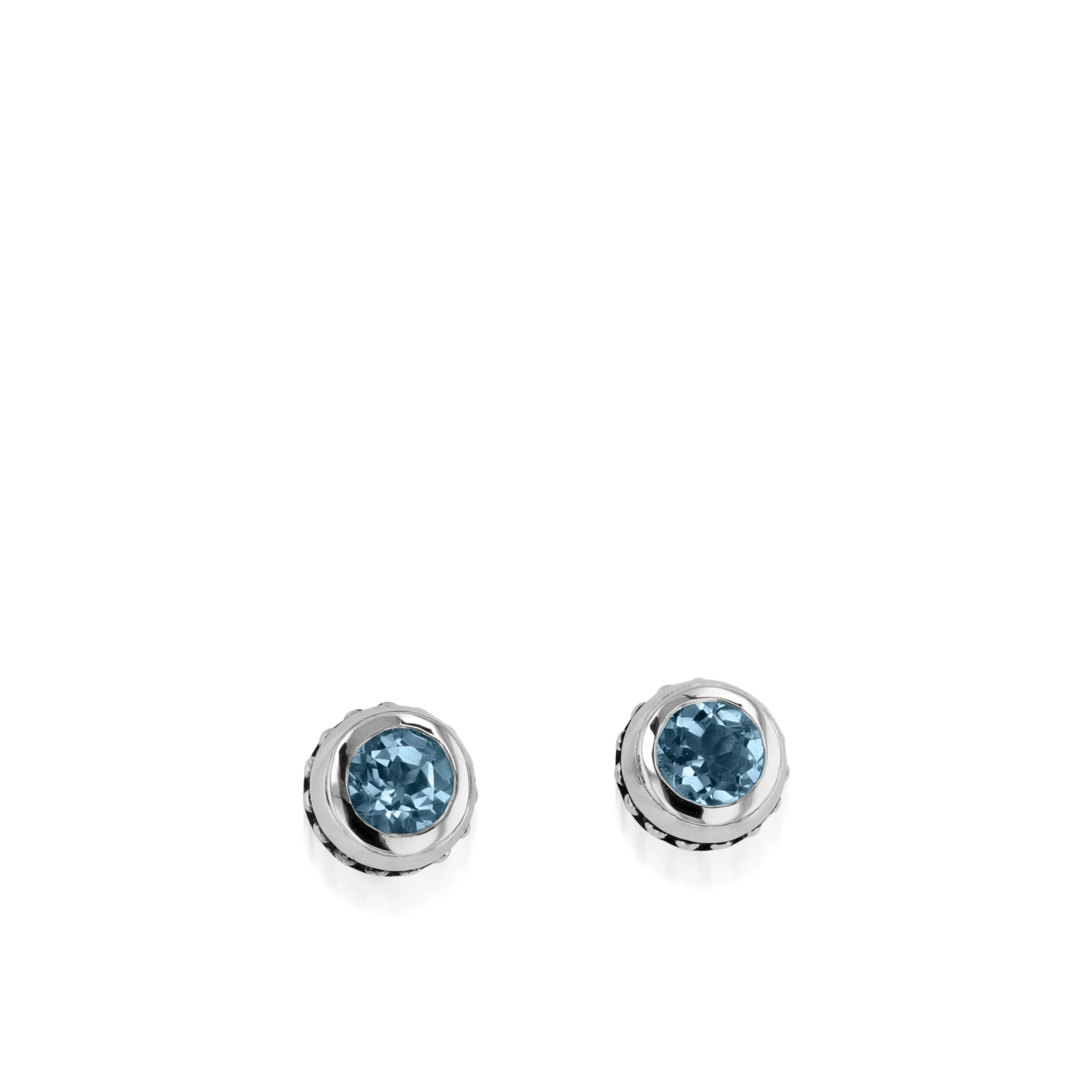 Antigua Birthstone Stud Earrings