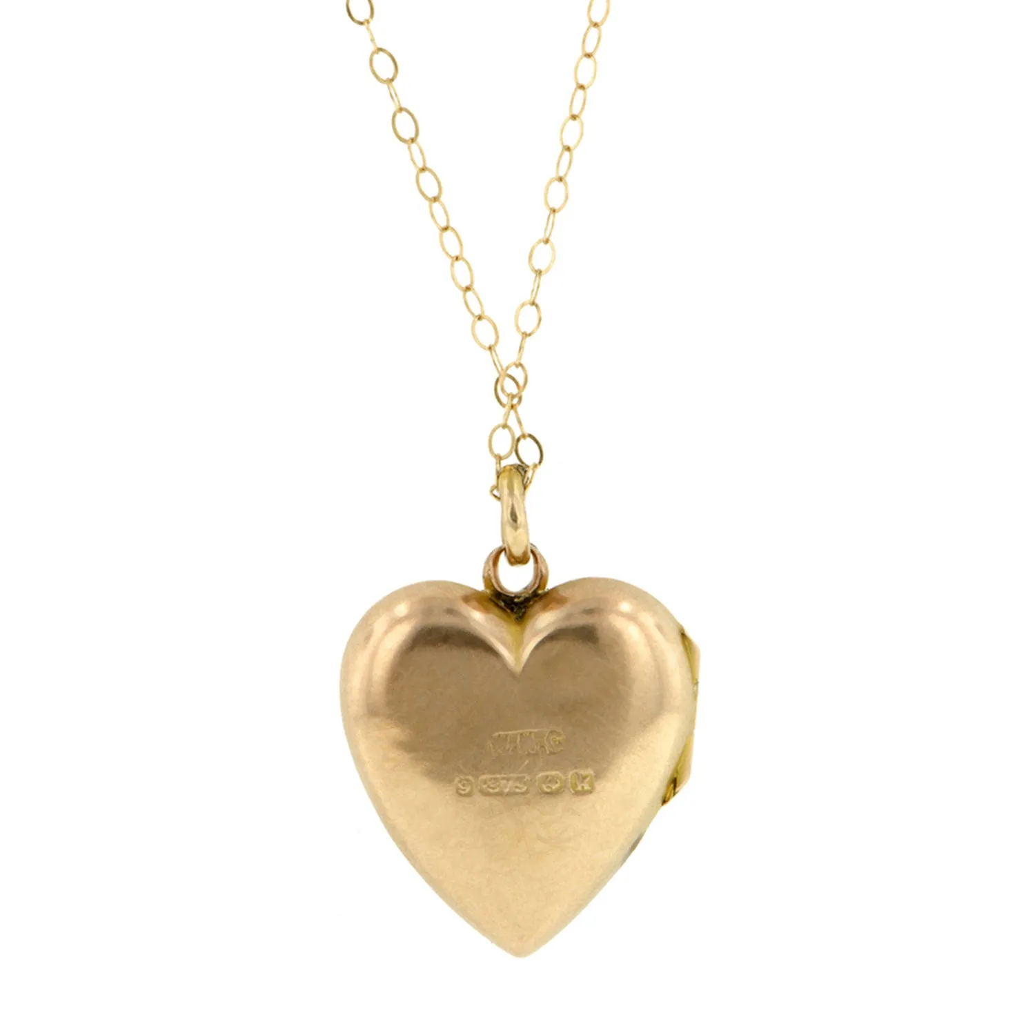 Antique Diamond Heart Locket