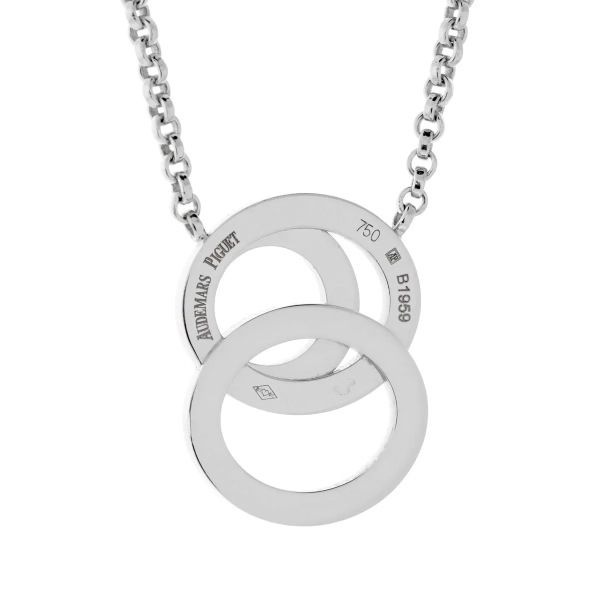 Audemars Piguet Millenary Diamond White Gold Necklace