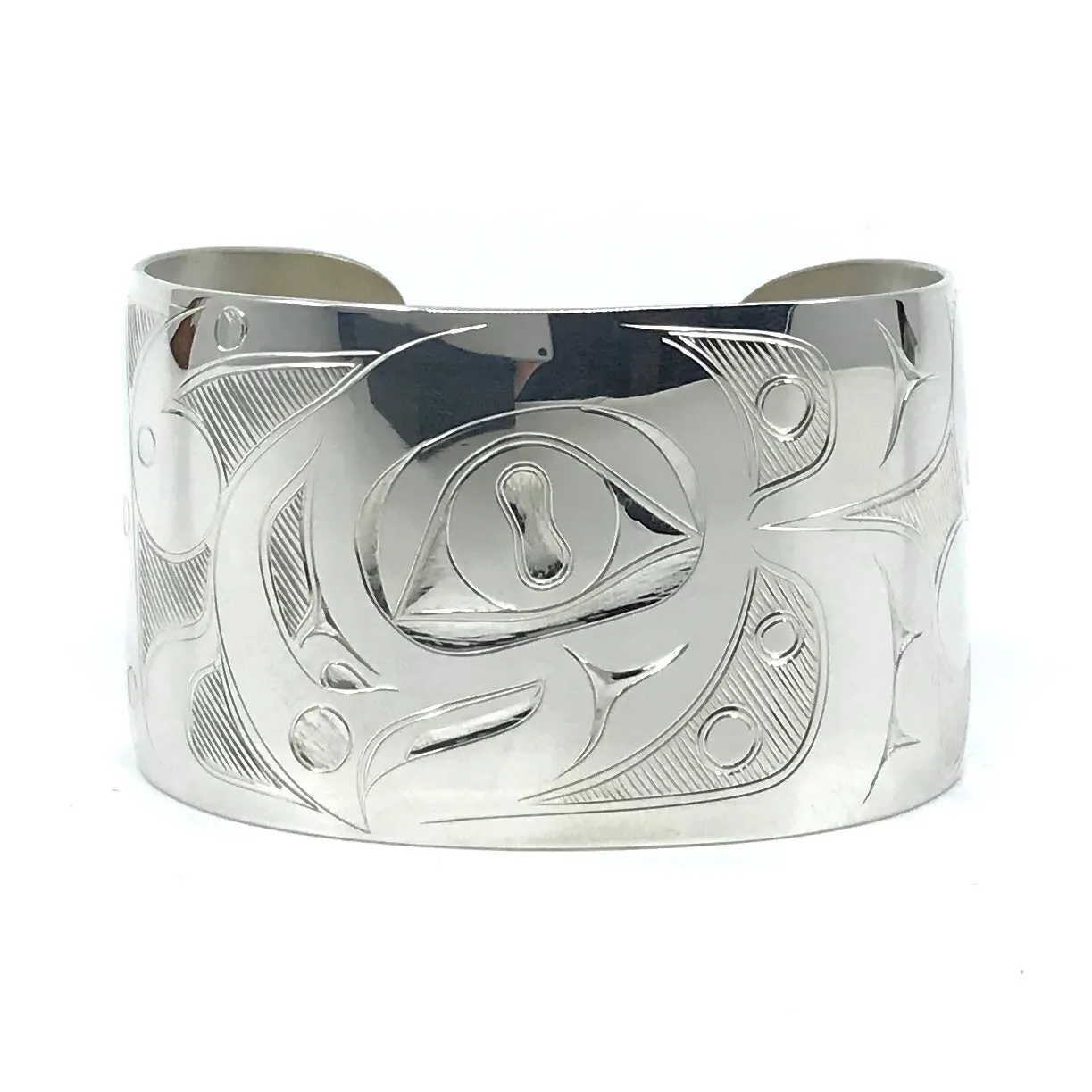 Bracelet- J. Galanin, Silver, Various Designs, 1.5"