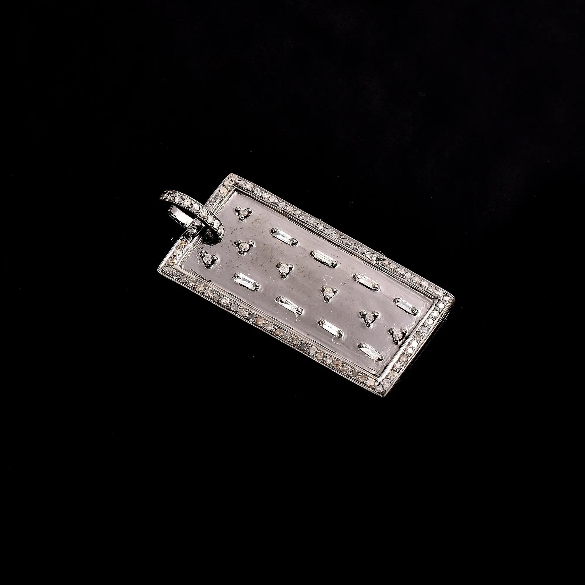 Diamond Bar Pendant