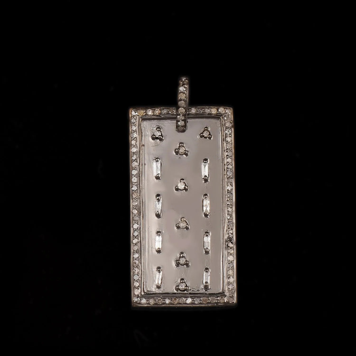 Diamond Bar Pendant