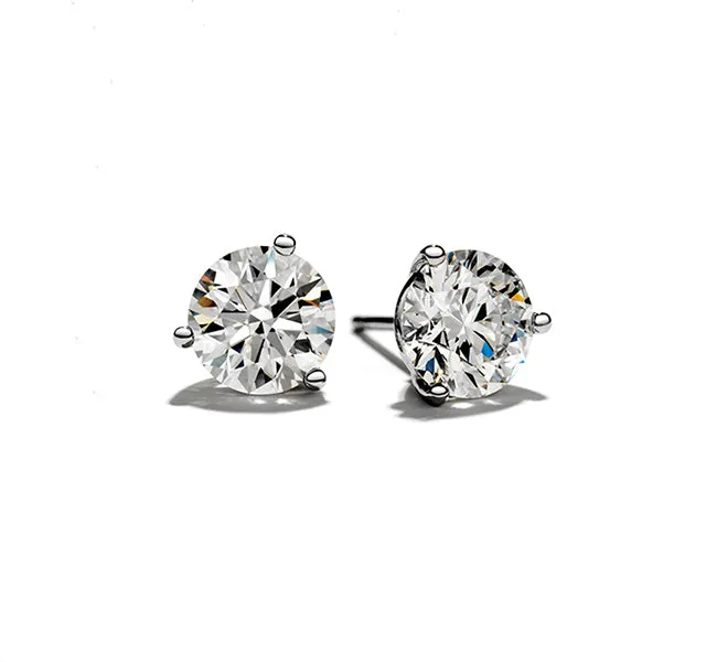 Diamond Stud Earrings 3/4ct