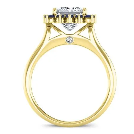 Dicentra - Princess Lab Diamond Engagement Ring (IGI Certified)