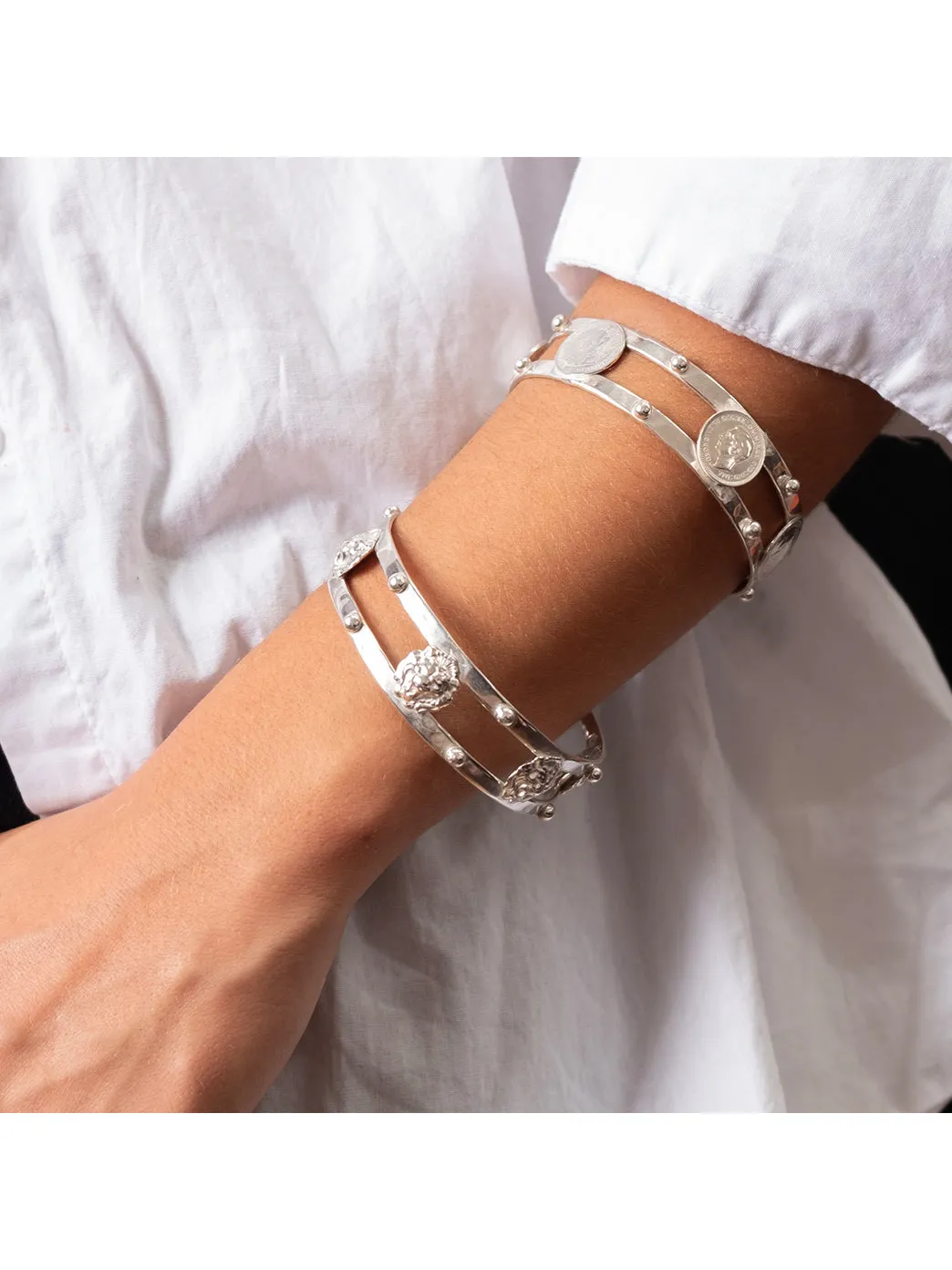 Domenica Coin Bangle