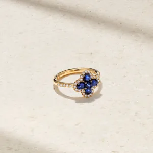 Felicity Sapphire and Diamond Ring