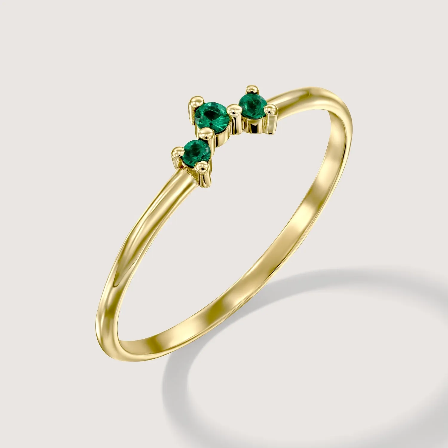 Frida Ring Emerald