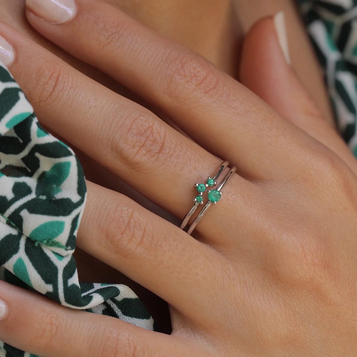 Frida Ring Emerald