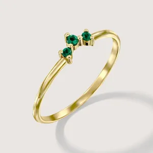 Frida Ring Emerald