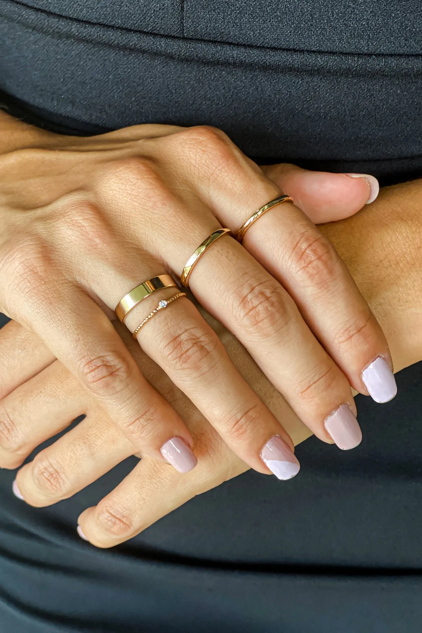 Gold Ring Set