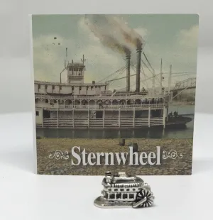 Handmade Sterling Silver "The Sternwheel" Wheeling Bead