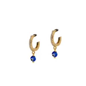 Hebe Evil Eye Murano Earrings