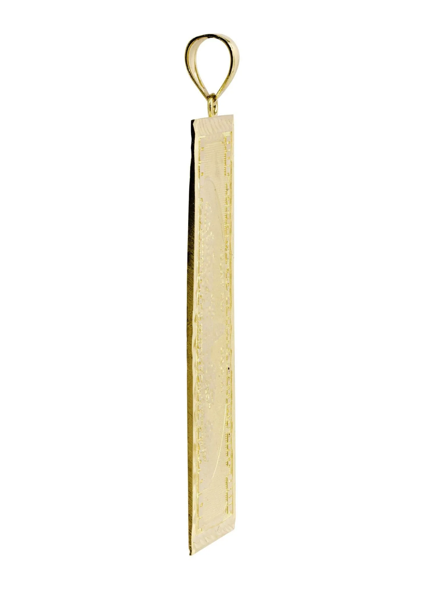 Hundred Bill 10K Gold Pendant | 16.2 Grams