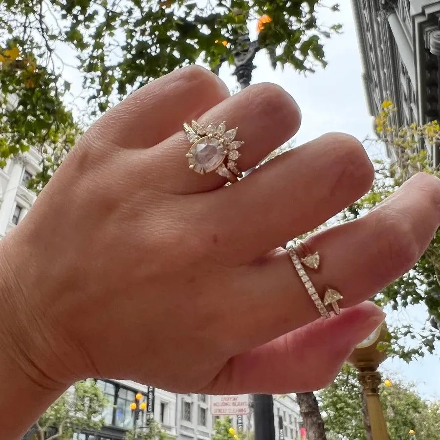 Jazz Hands Curved Diamond Tiara Band