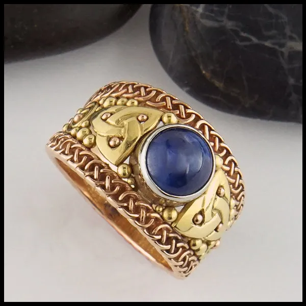 Josephine's Knot Sapphire Ring