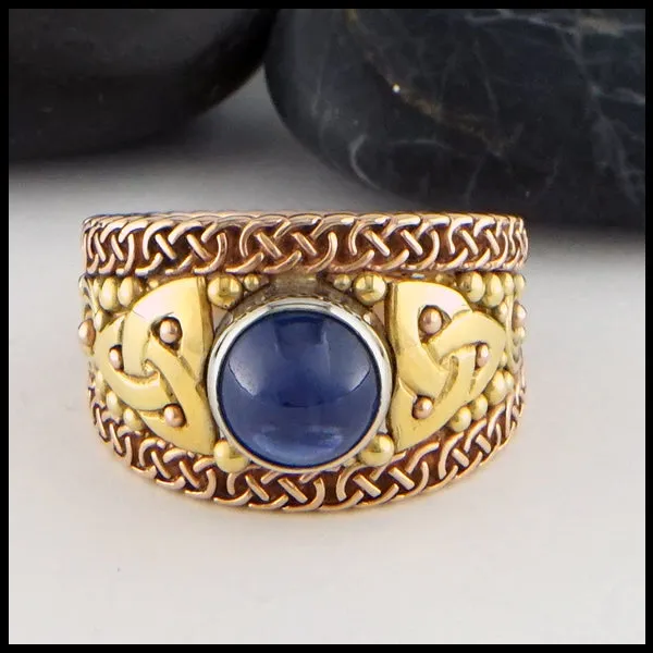 Josephine's Knot Sapphire Ring