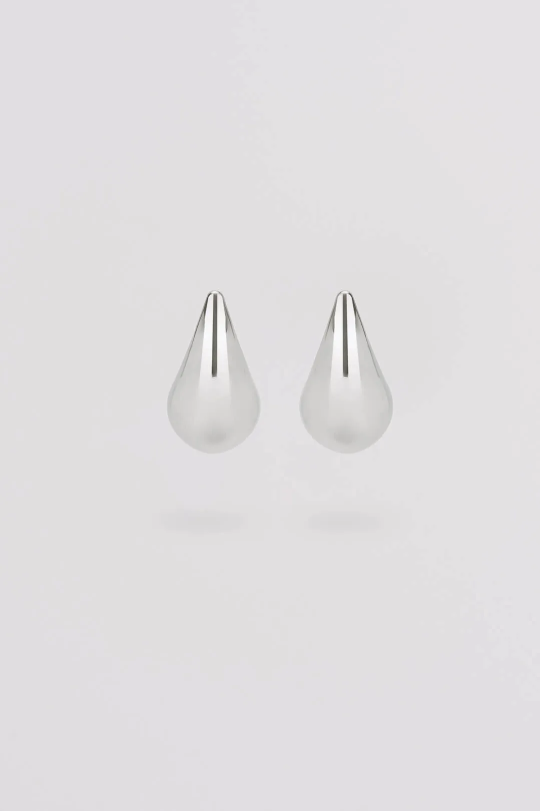 KIM | DROP EARRINGS LARGE SILVER