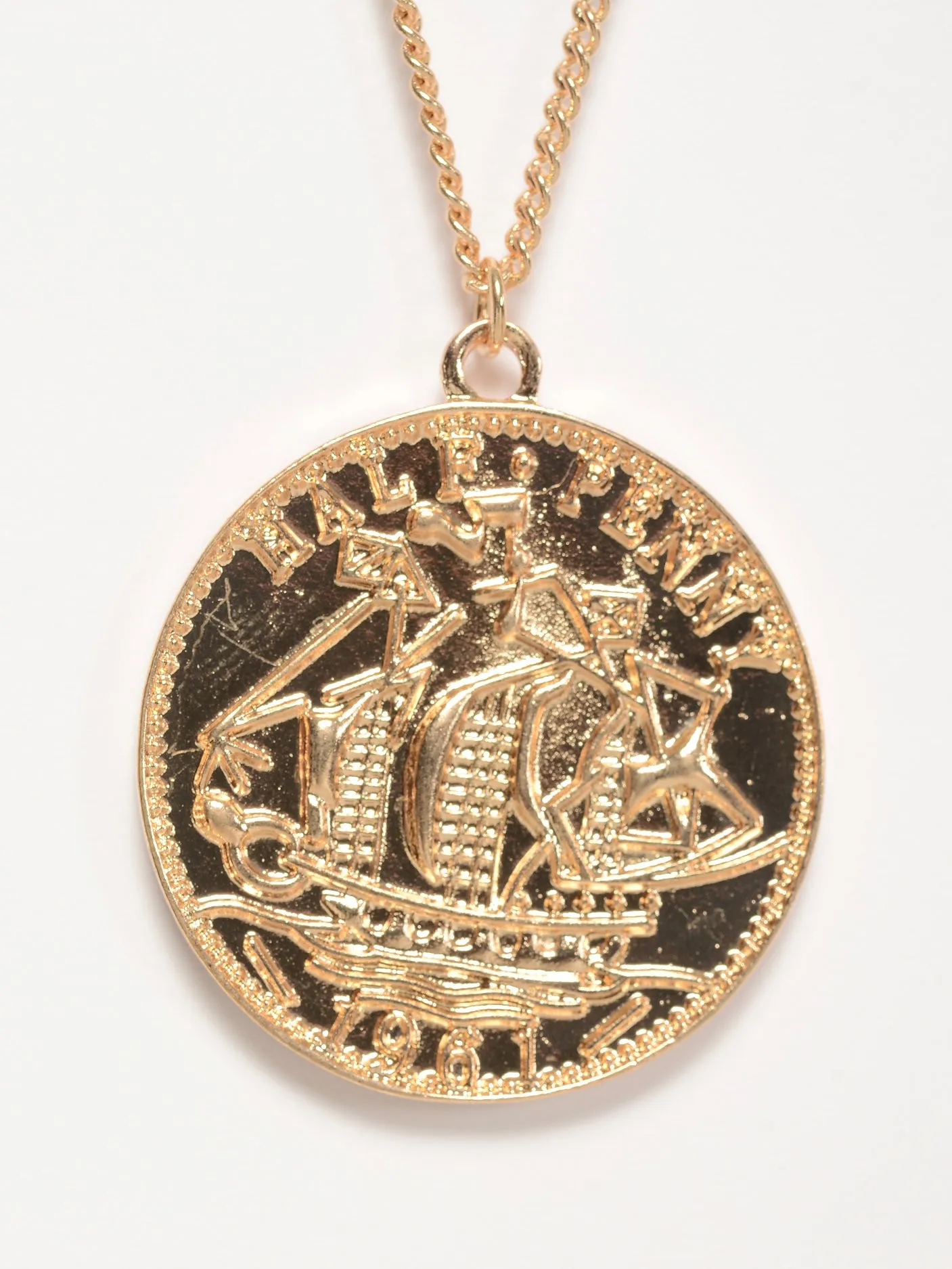 Layered Coin Necklace