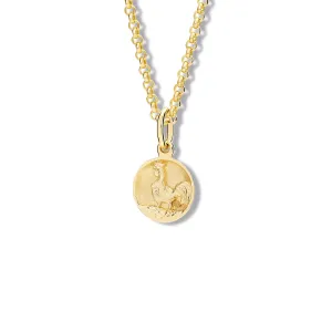 Le Coq Gaulois Necklace Pendant Yellow Gold