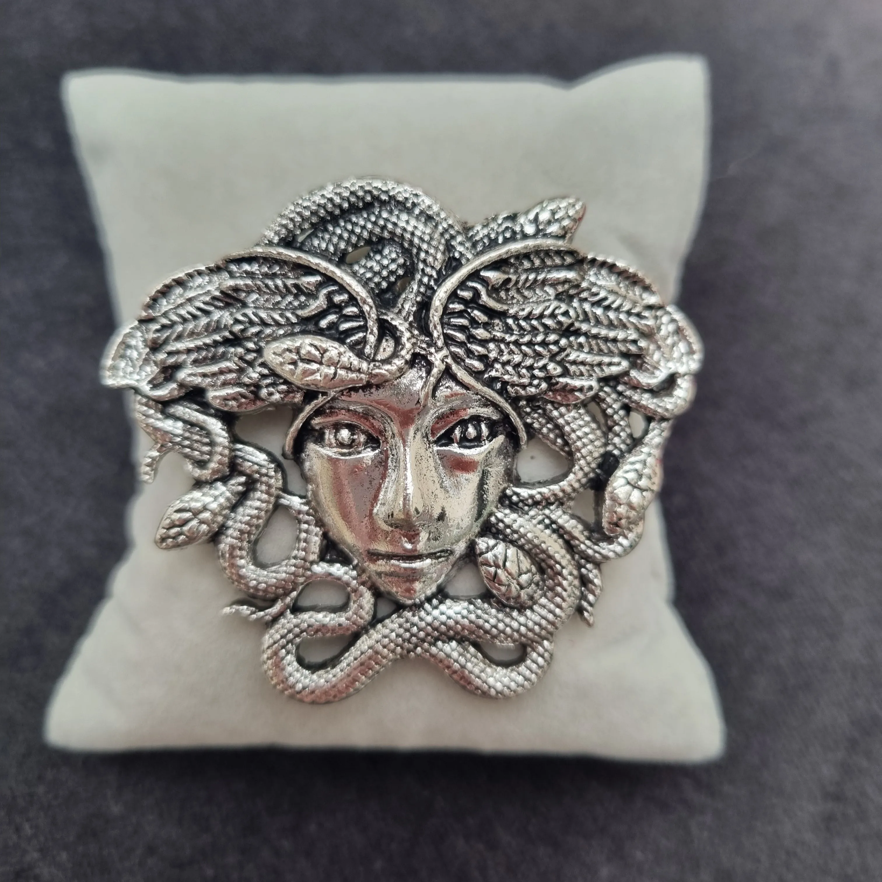 Medusa Brooch