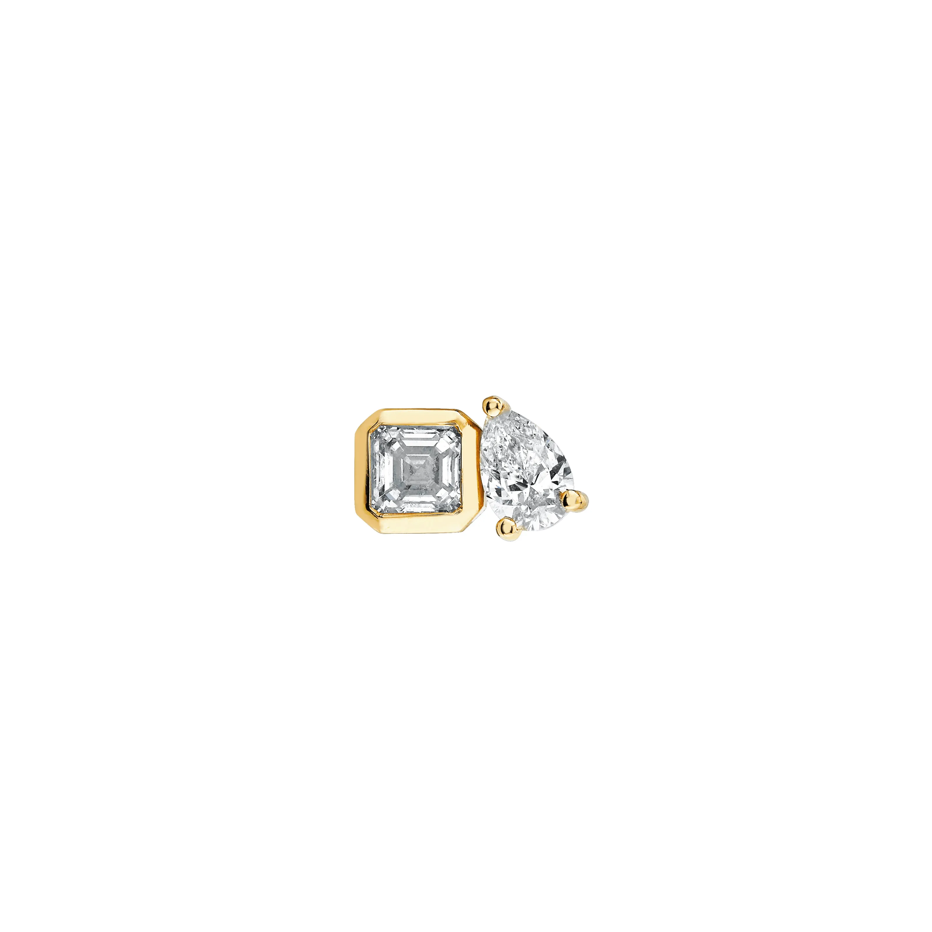 Mini Lovers Duet Diamond Studs