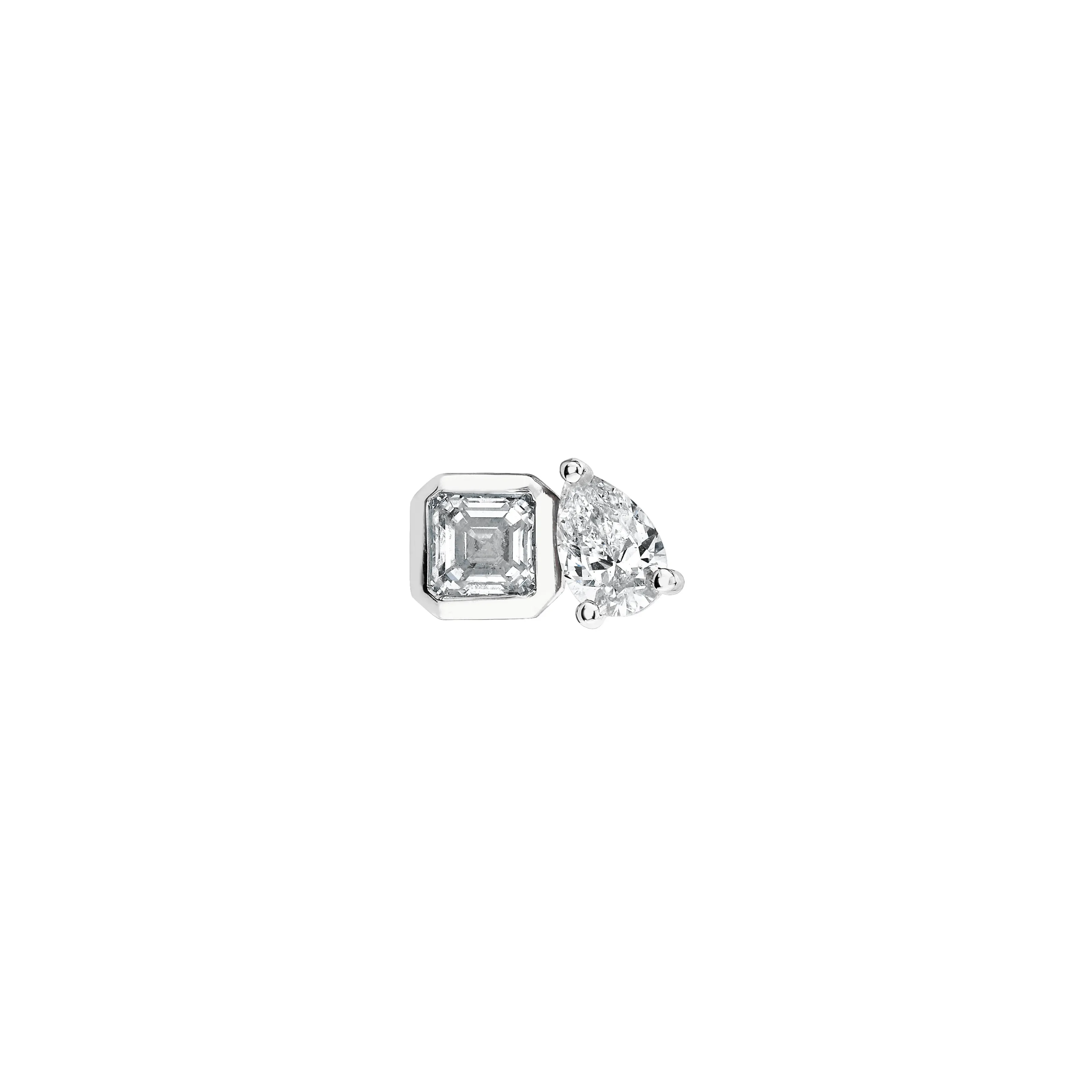 Mini Lovers Duet Diamond Studs