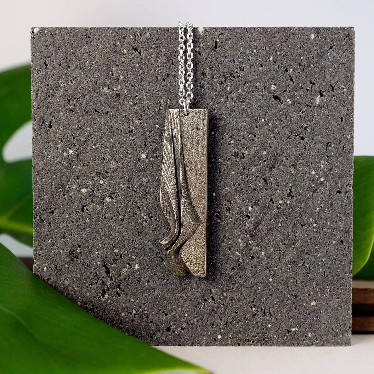 Nocturne Steel Pendant