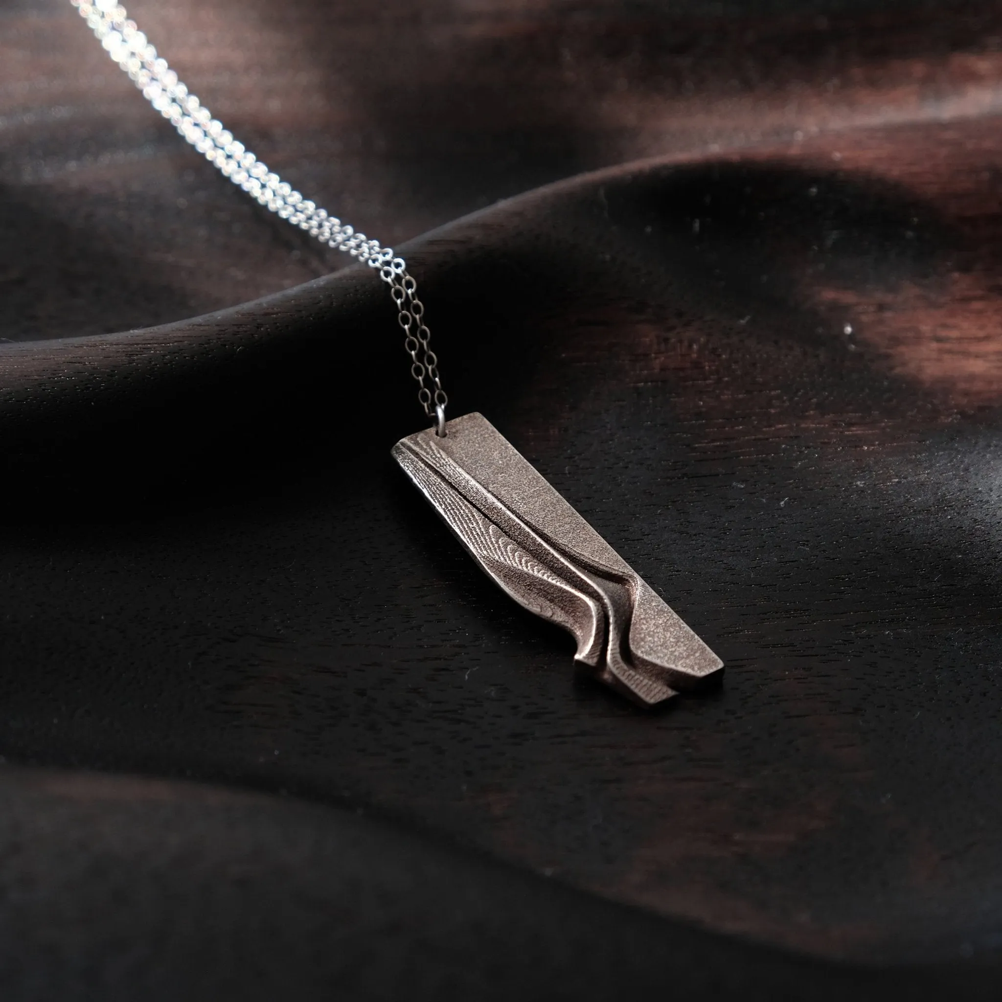 Nocturne Steel Pendant