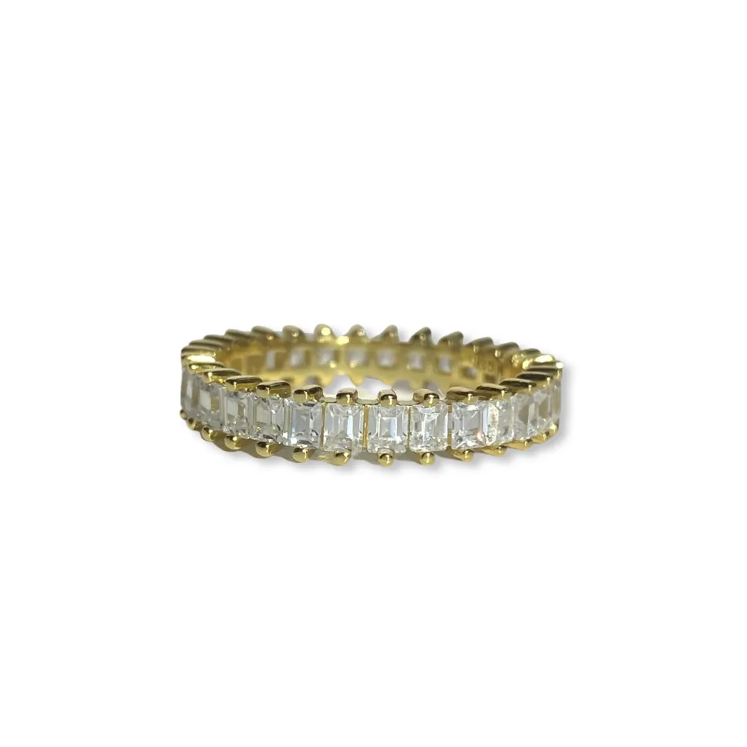 Noelia Baguette Ring