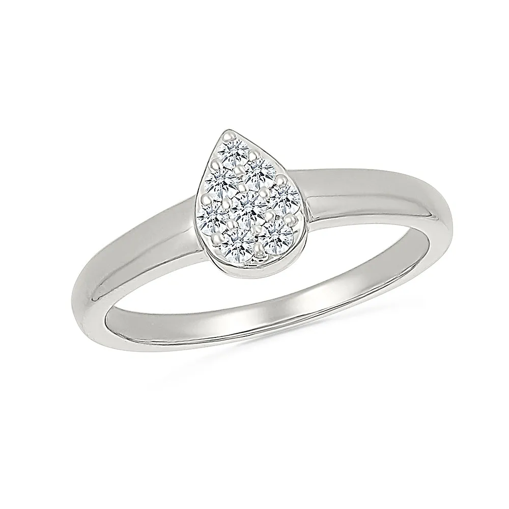 Prolate Gold & Diamond Ring