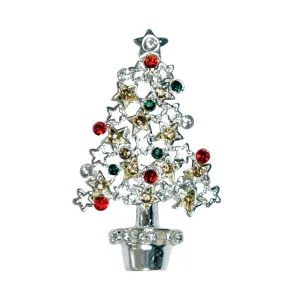 Rhinestone Brooch - Christmas Tree (Sold Out!)