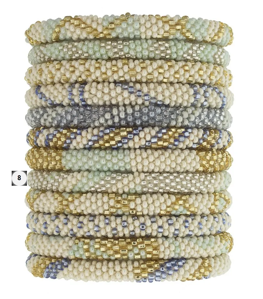 Roll-On Beaded Bracelets - Capri Coast