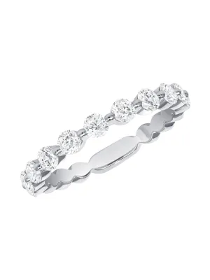 Round Single Prong Band (.80 ct. tw.) 14K