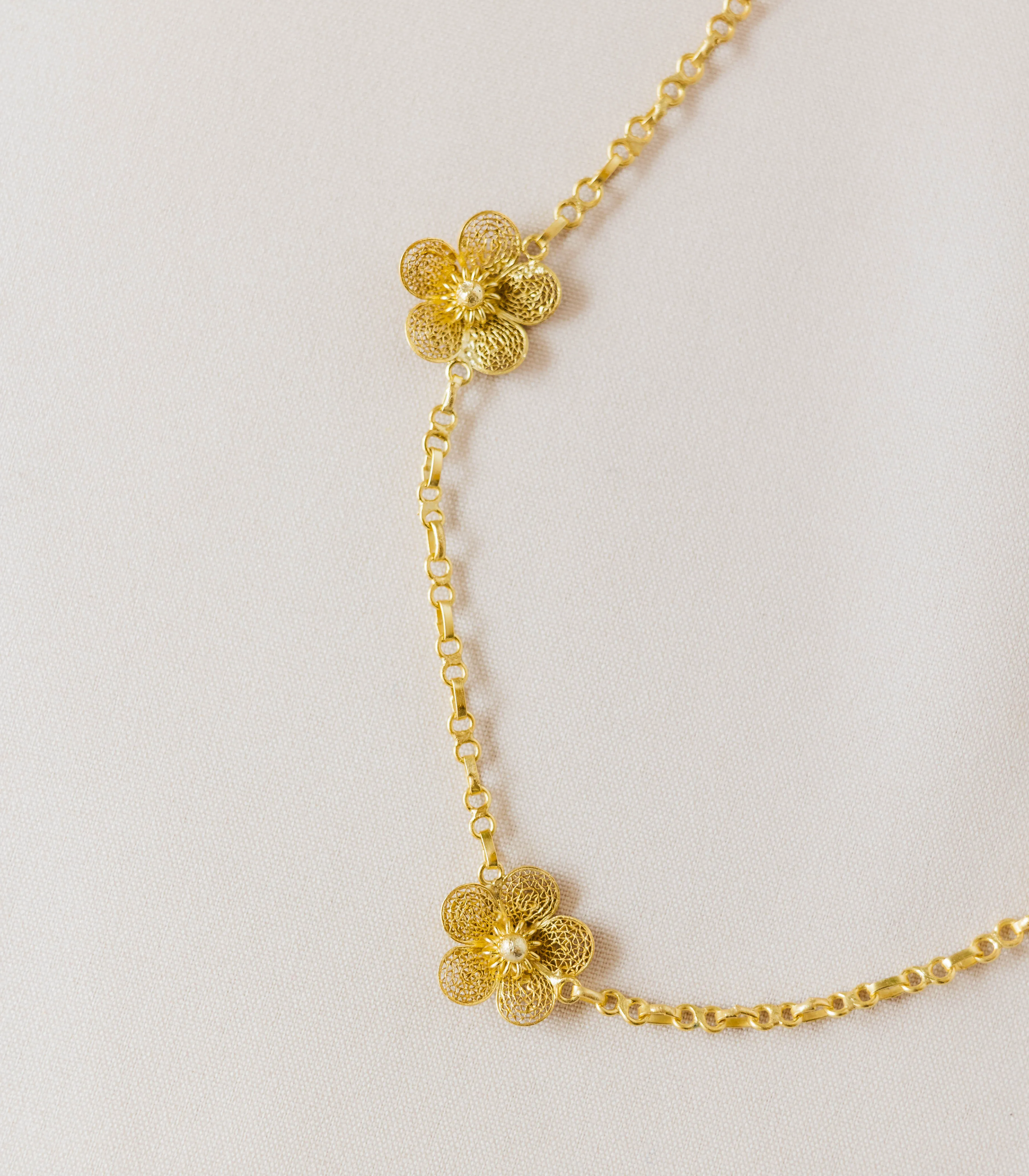 Sampaguita Charm Necklace