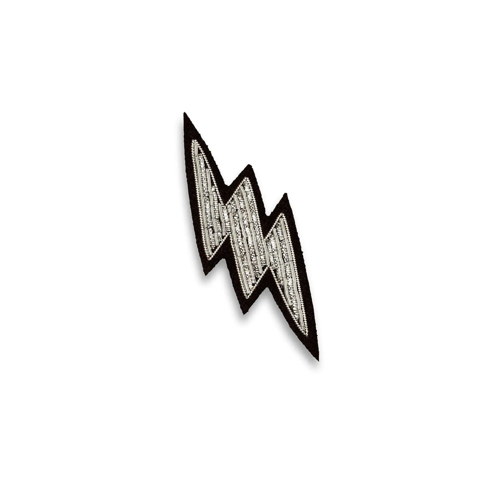 Silver Little Lightning Brooch