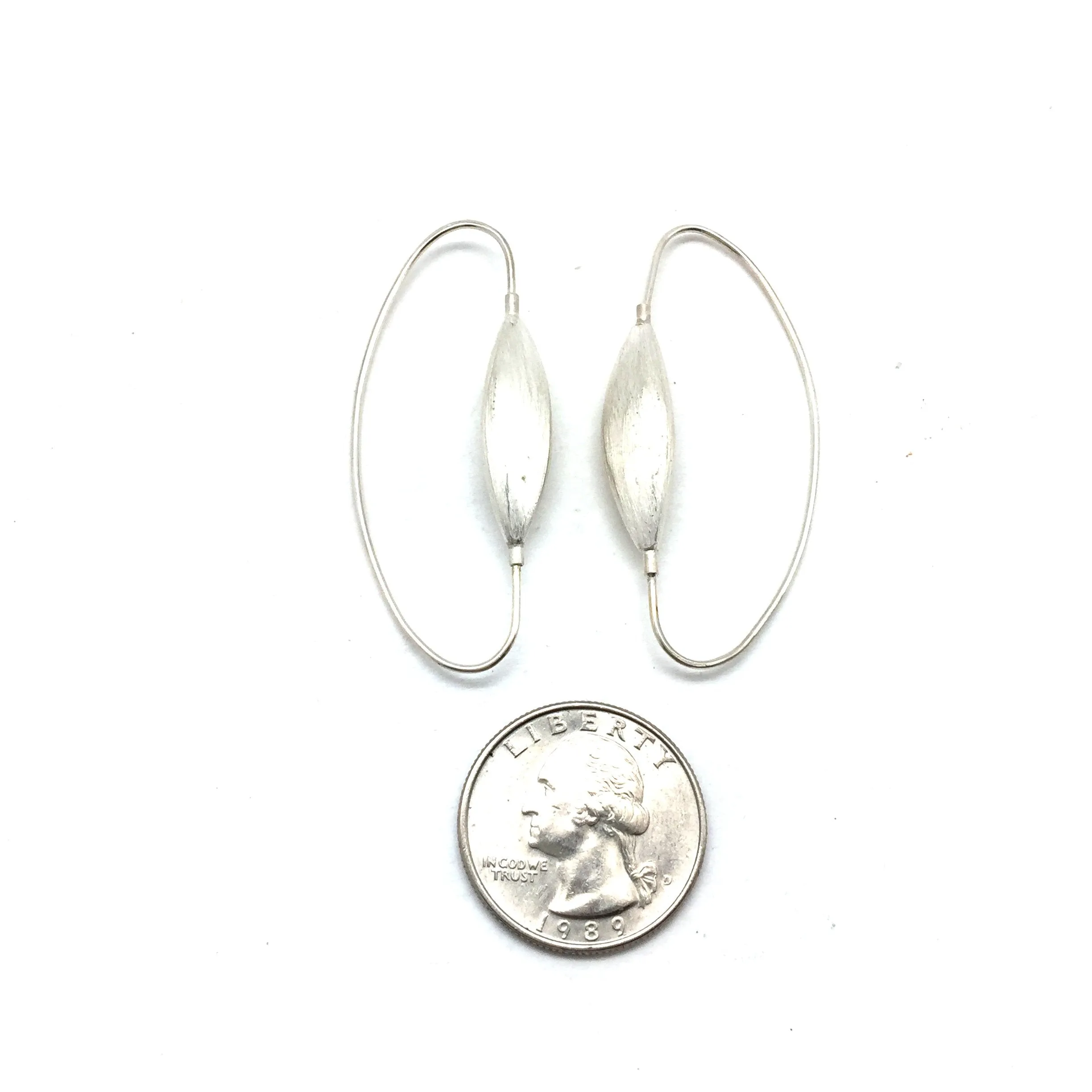 Small Pod Drop Earrings