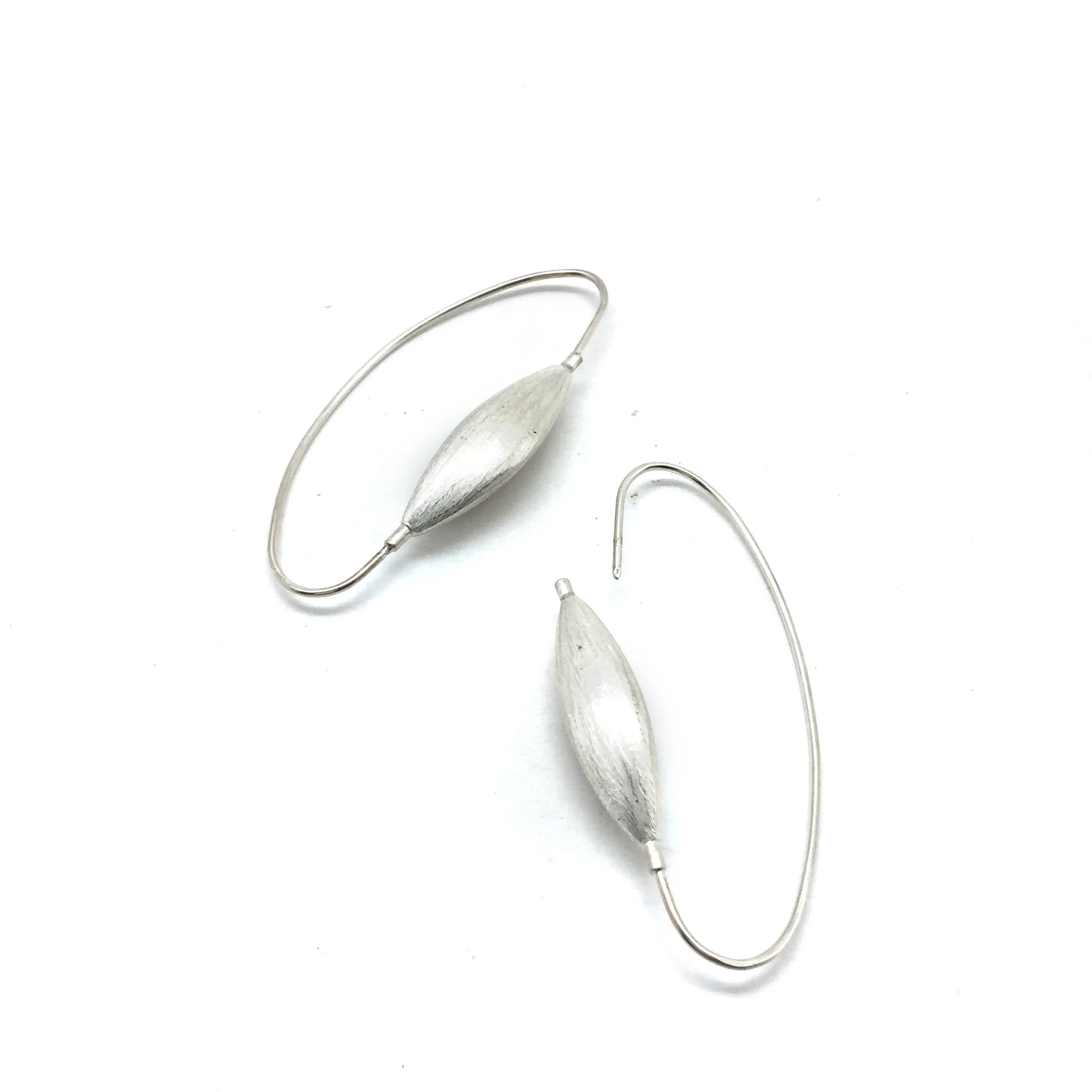 Small Pod Drop Earrings