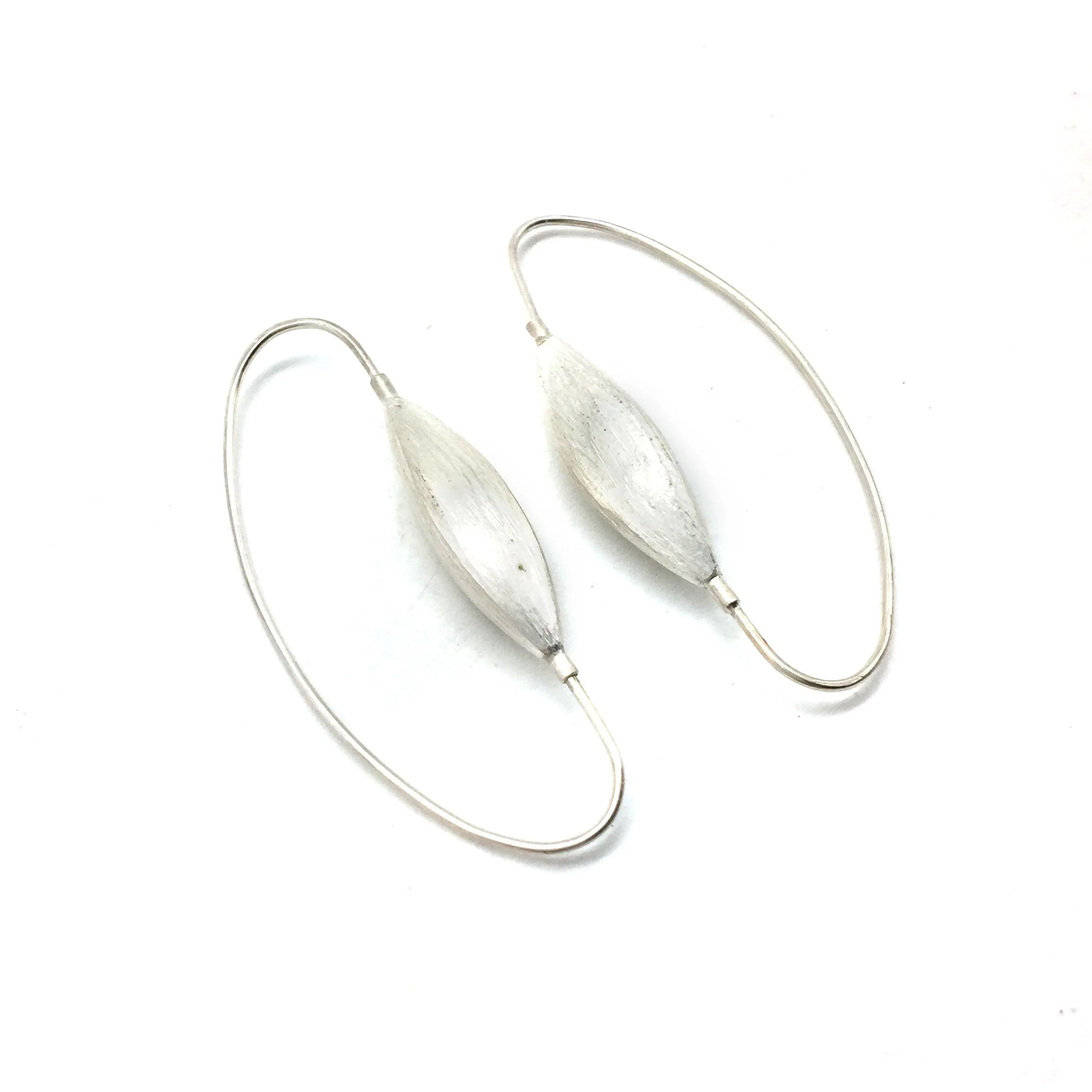 Small Pod Drop Earrings