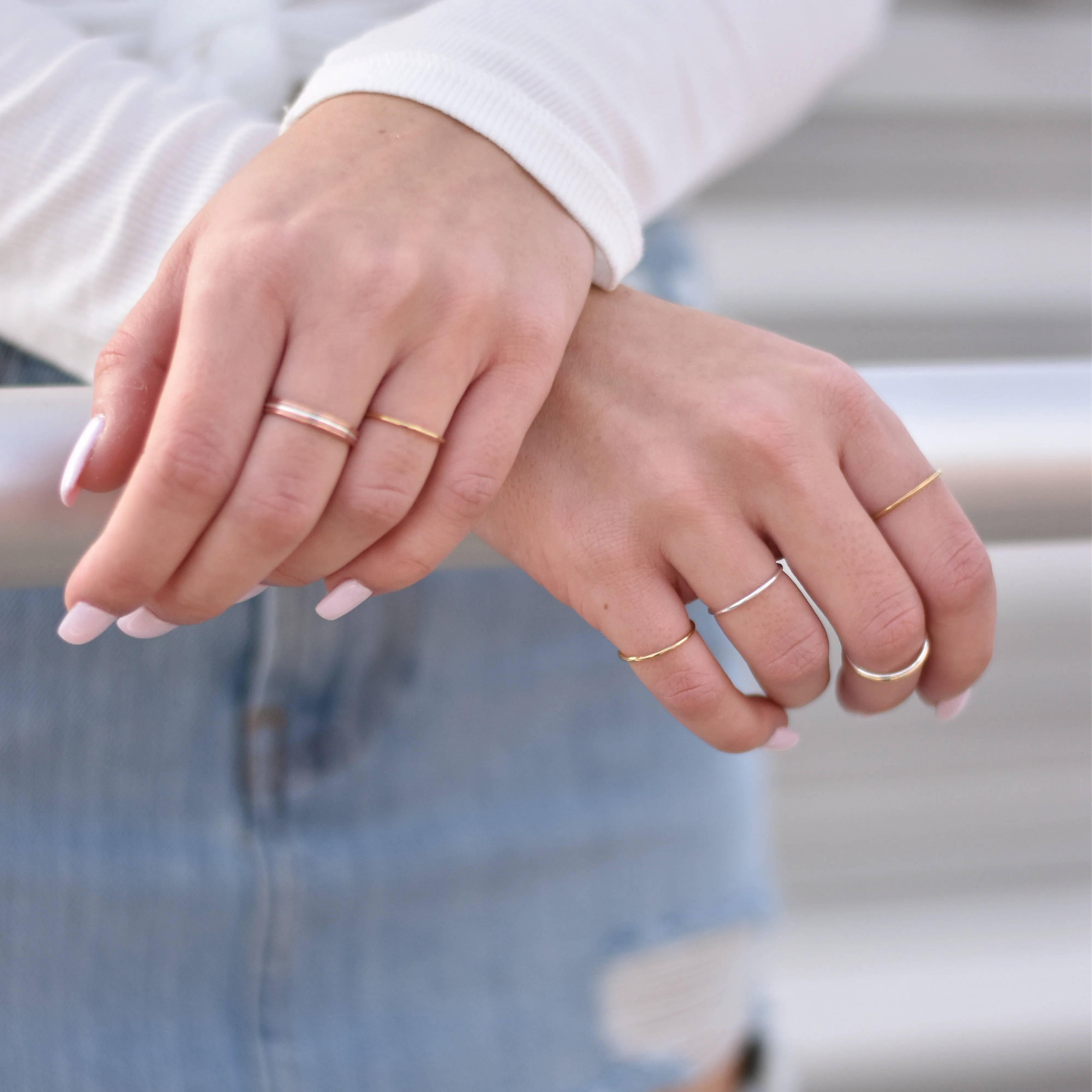 Stackable Gold Filled Ring