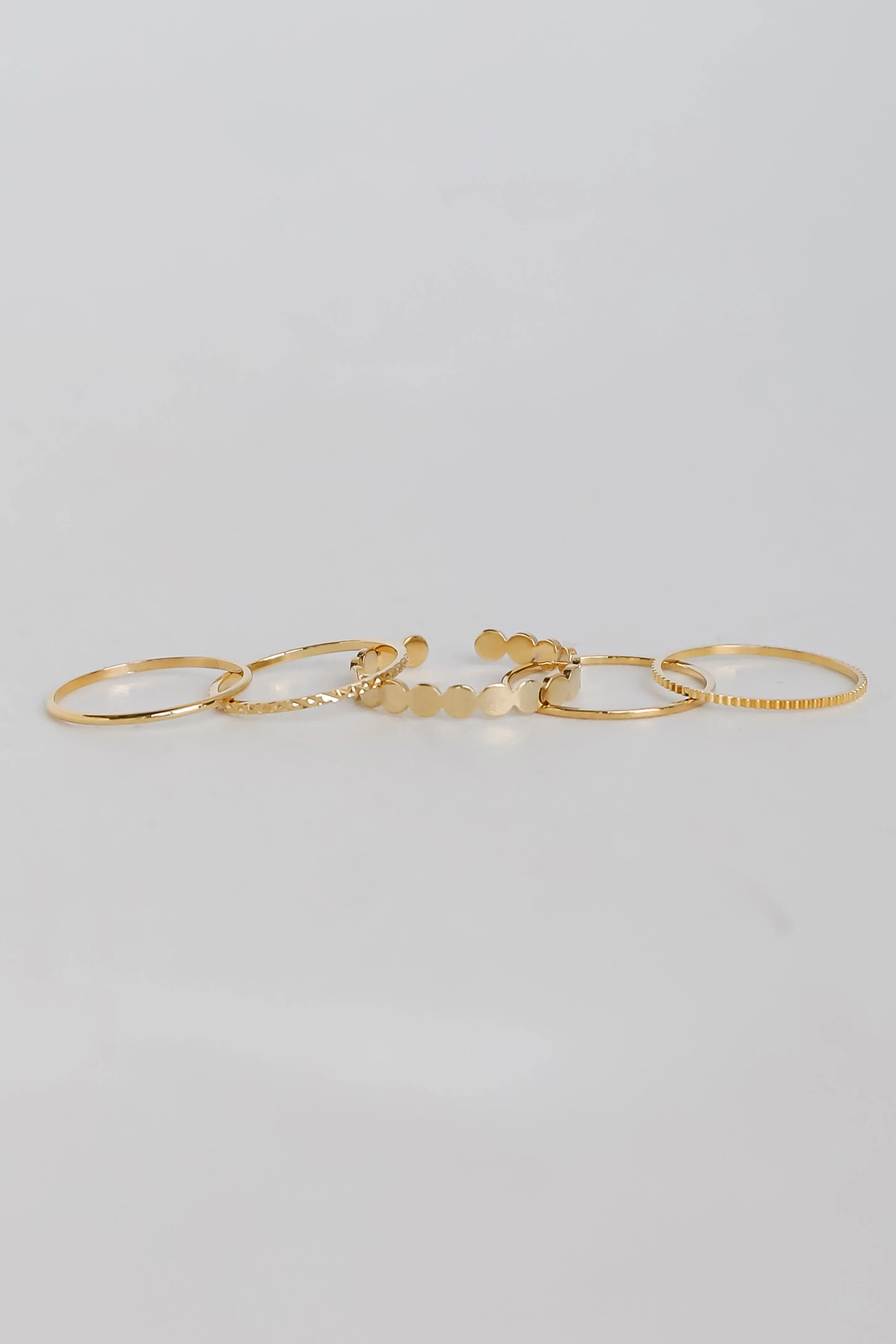 Stella Gold Ring Set