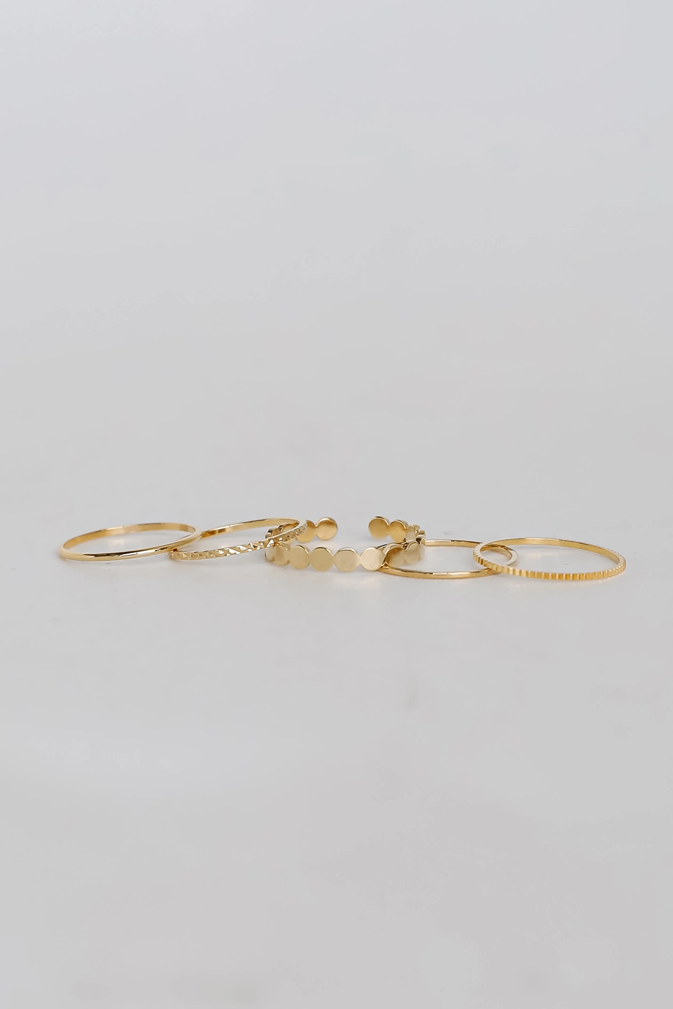 Stella Gold Ring Set