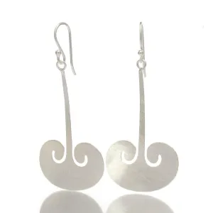 Sterling Silver Magic Cloud Hook Earrings